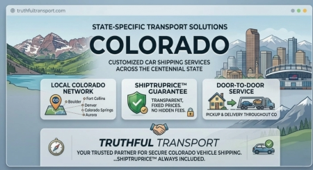 Colorado car shipping services by Truthful Transport™