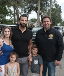 Truthful Transport Family with Governor Ron Desantis - Founders Todd Dernick and Nicole Dernick - September 30, 2022
